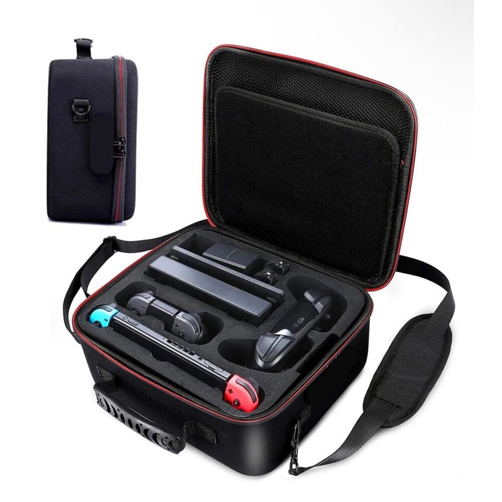 Nintendo Switch hard side carrying case Zadii brand EUC